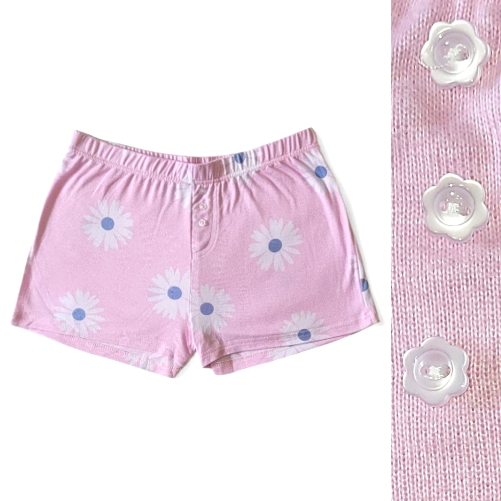😍3/$25 🆕️ Daisy Print Pajama Shorts